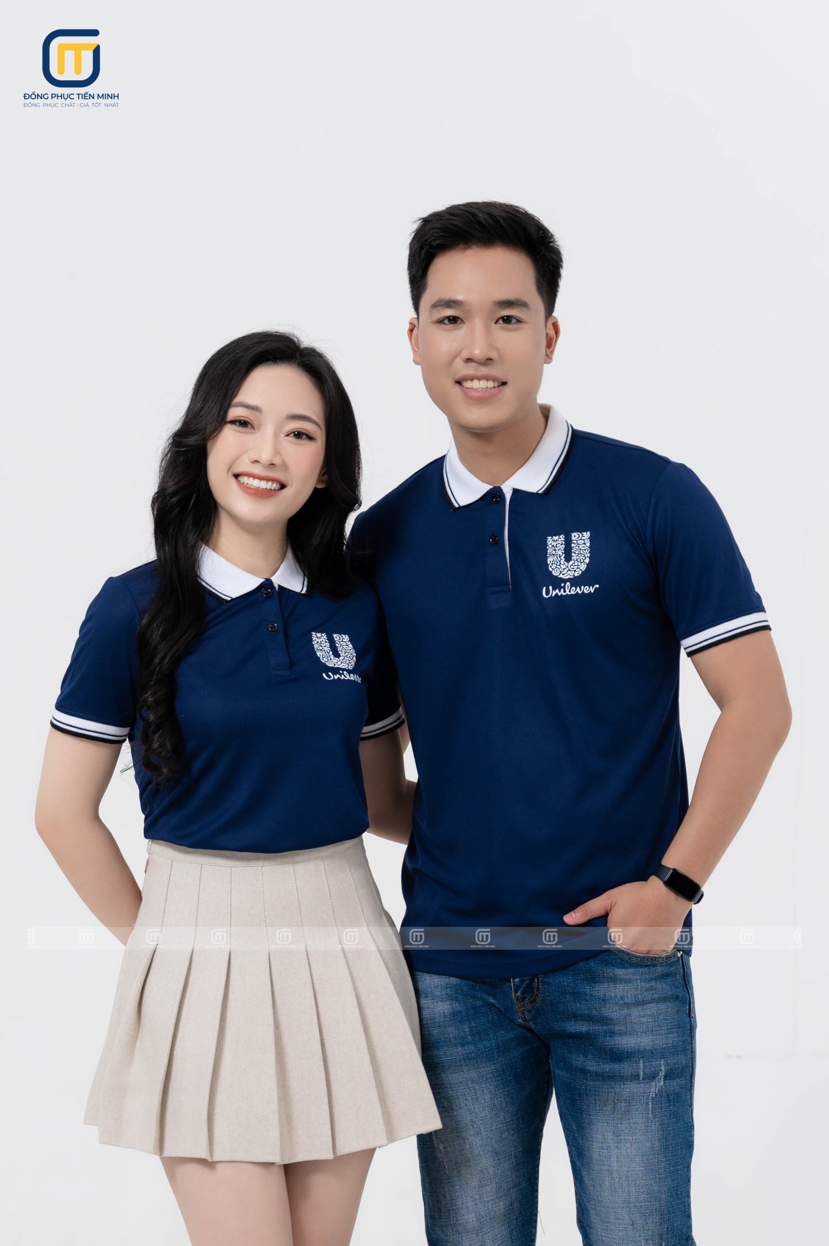 Mẫu áo phông Unilever.