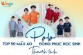 Top 50 mẫu áo polo đồng phục học sinh thanh lịch