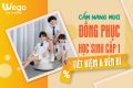 Cẩm nang mua đồng phục học sinh cấp 1 tiết kiệm và bền bỉ