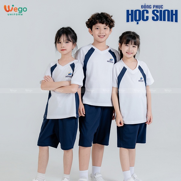 Quần sooc đồng phục học sinh màu xanh đen